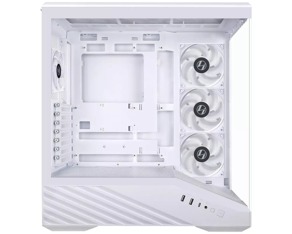 Кутия Lian Li Vector V100R ARGB Mid-Tower, Tempered Glass - White 5