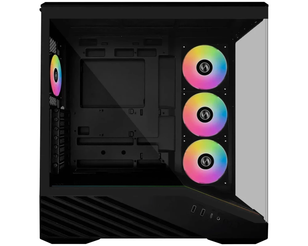 Кутия Lian Li Vector V100 ARGB Mid-Tower, Tempered Glass - Black 4