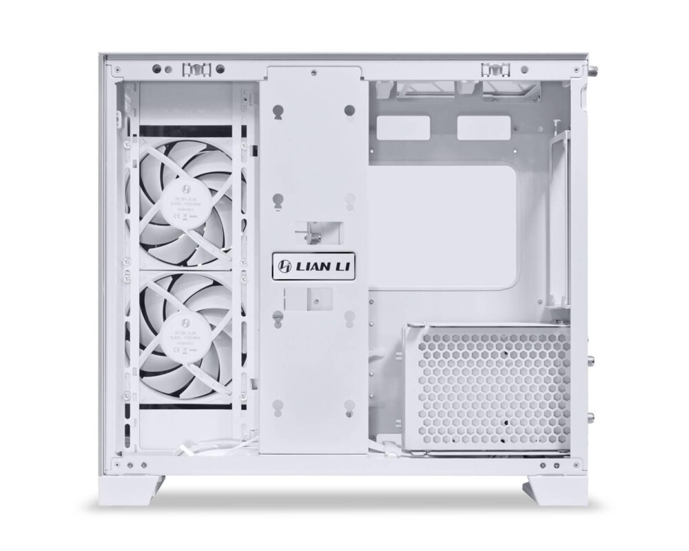 Кутия Lian Li O11 Dynamic Mini V2 Flow + 5 Вентилатора, Mini-Tower - White 5