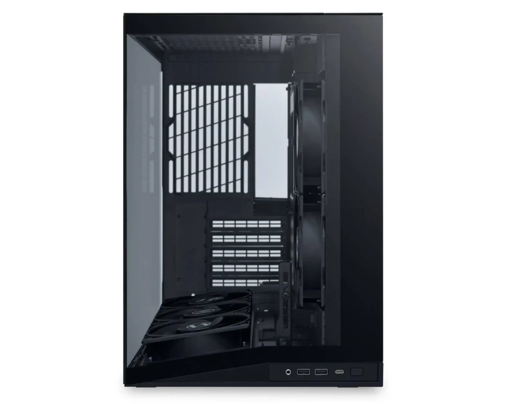 Кутия Lian Li O11 Dynamic Mini V2 Flow + 5 Вентилатора, Mini-Tower - Black 3