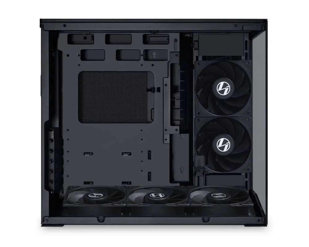 Кутия Lian Li O11 Dynamic Mini V2 Flow + 5 Вентилатора, Mini-Tower - Black 4