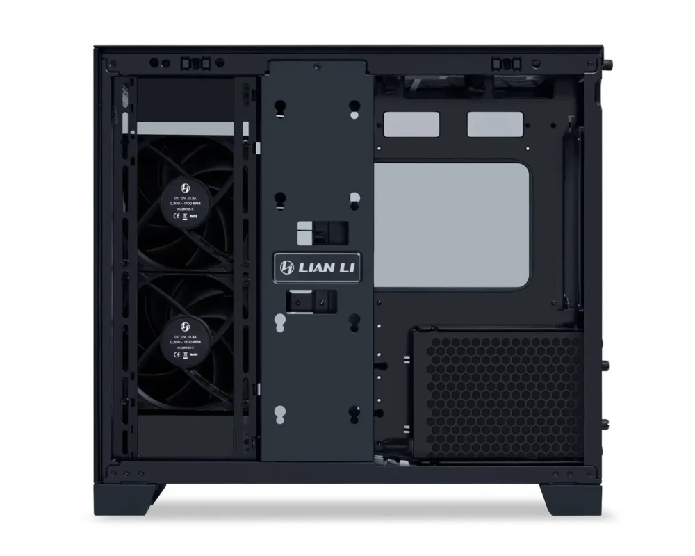 Кутия Lian Li O11 Dynamic Mini V2 Flow + 5 Вентилатора, Mini-Tower - Black 5