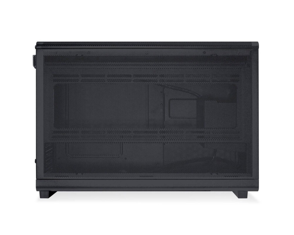 Кутия Lian Li DAN A3-mATX Wood Edition Black, Tempered Glass, Micro Tower 5