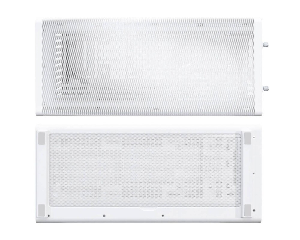 Кутия Lian Li DAN A3-mATX Wood Edition White, Tempered Glass, Micro Tower 6