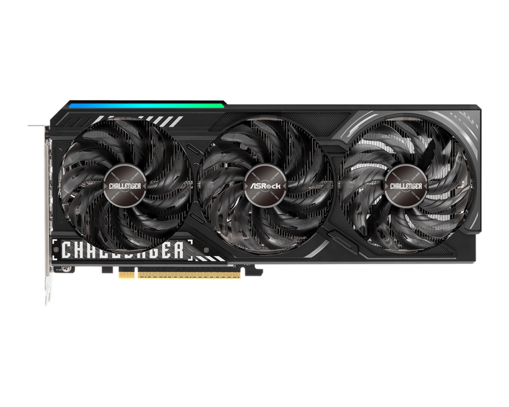 Видеокарта ASROCK AMD Radeon RX 9070 XT Challenger 16GB GDDR6 256-bit 7