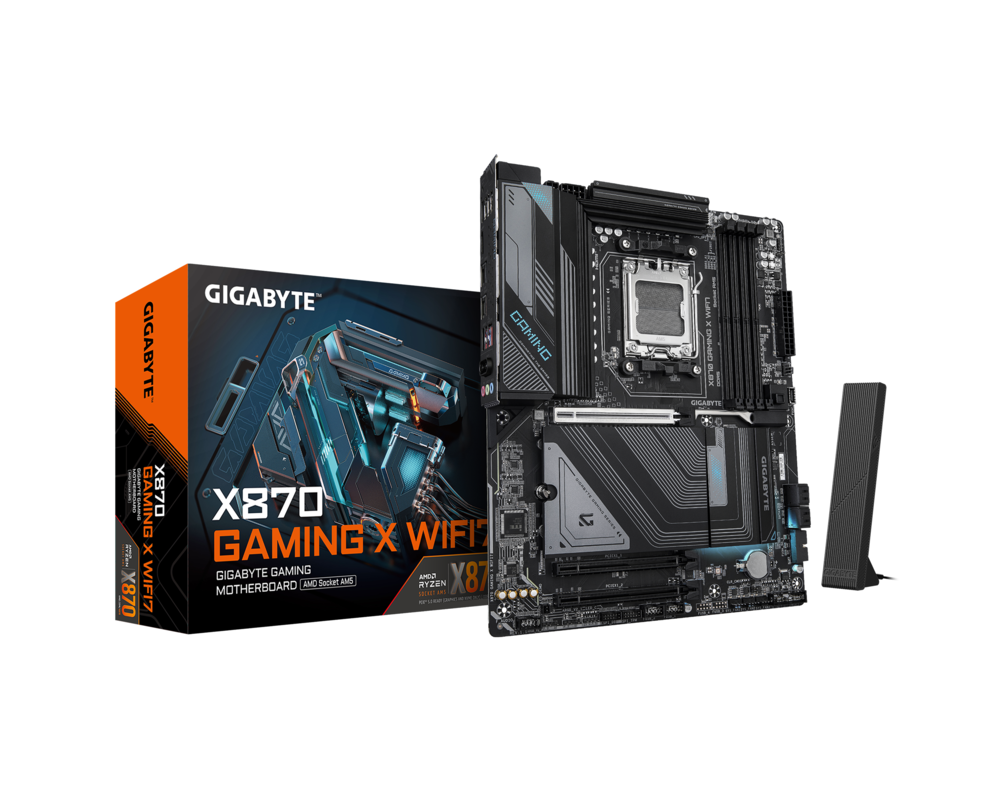 Дънна платка GIGABYTE X870 GAMING WIFI 7, Socket AM5 4