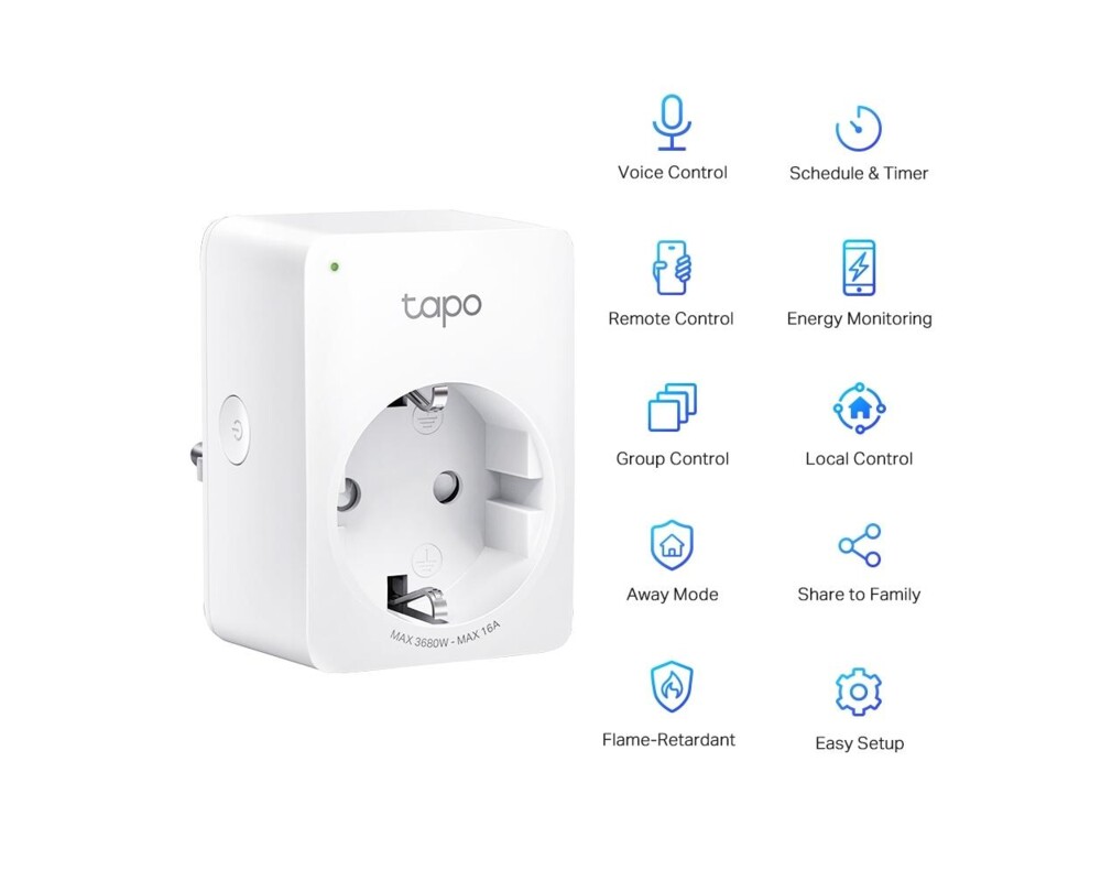 Умен контакт TP-Link Tapo P110 12