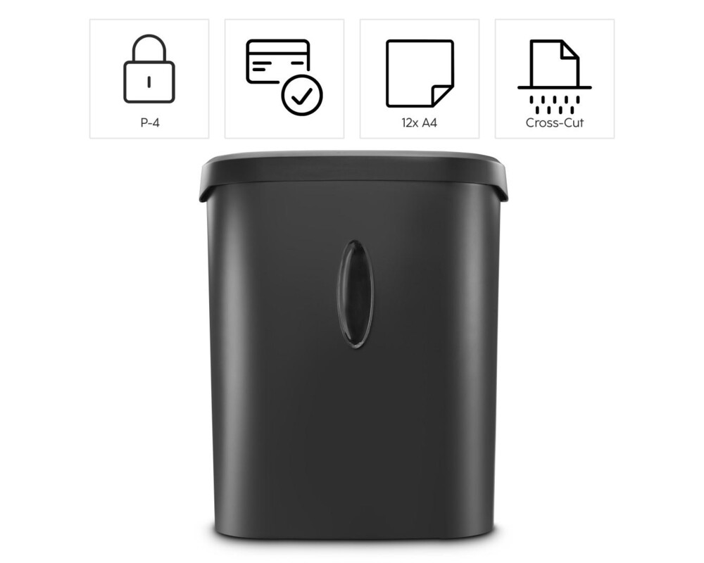 Шредер HAMA Шредер „Safe X120“, на сигурност P4 T4 E3 7