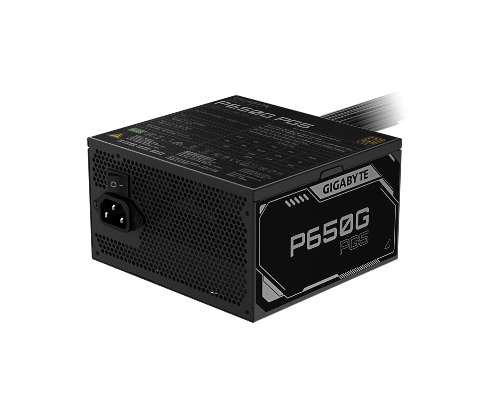 Захранване Gigabyte P650G PG5 650W 80+ Gold, PCIe 5.1 3