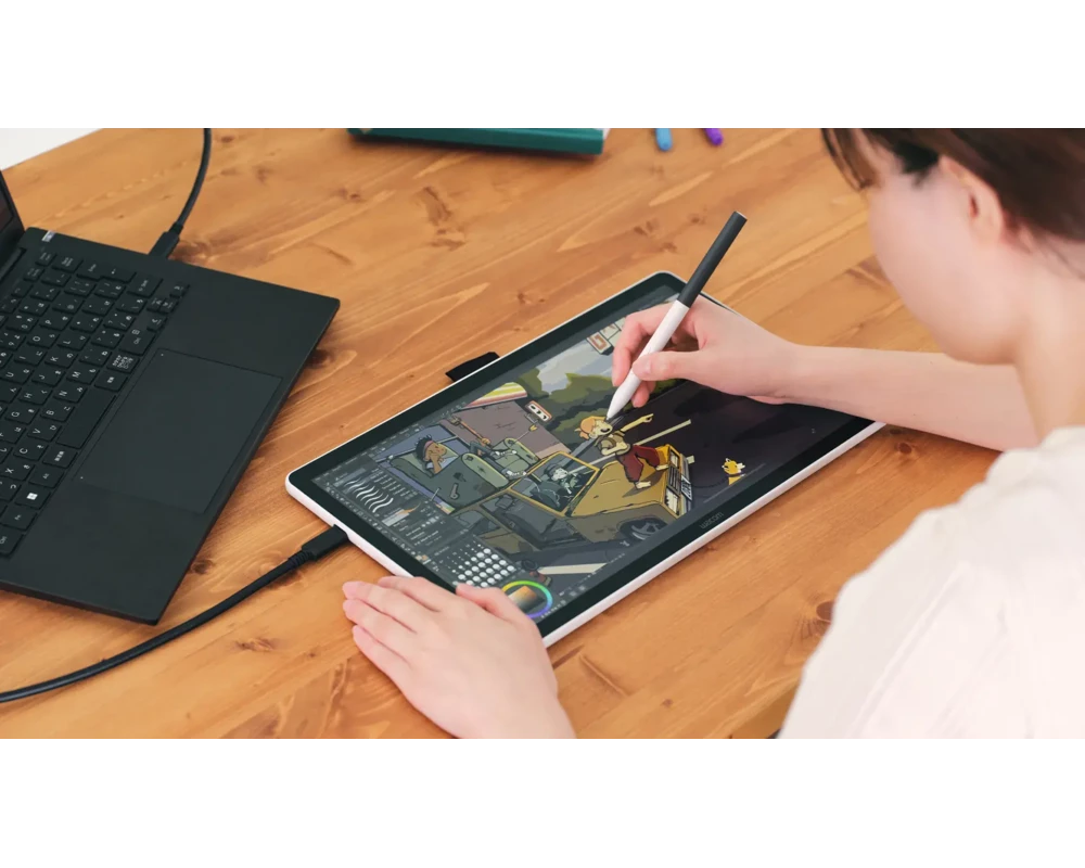 Графичен таблет WACOM Графичен дисплей таблет One pen display 14.0" 8