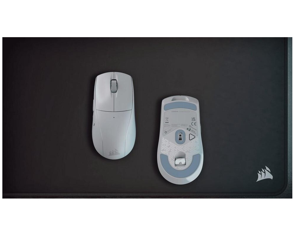 Мишка CORSAIR M75 AIR WIRELESS Ultra-Lightweight Gaming Mouse - Light Gray 3