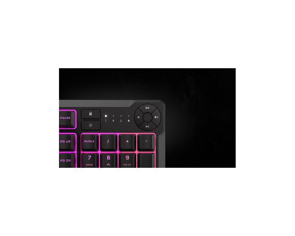 Клавиатура CORSAIR Геймърски бъндъл 4 в 1 - K55 CORE / HARPOON RGB PRO / HS35 Surround v2 / MM100 9