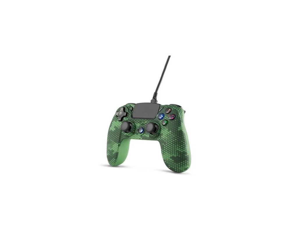 Джойстици и Геймпадове Геймърски контролер Spartan Gear - Hoplite 2 Wired Controller - Super Gamer (Special Edition) PC/PS4 Green 3