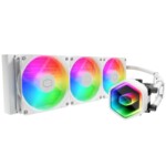 <span>Охладител за процесор</span> Cooler Master Master Liquid 360 Core II White ARGB <span class='catalog-num-in-name'>MLW-D36M-A18PA-RW</span> - 