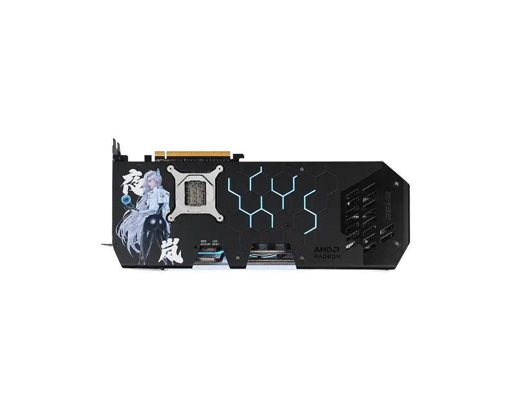 Видеокарта PowerColor Radeon RX 9070 XT HELLHOUND OC REVA EDITION 16GB GDDR6 7