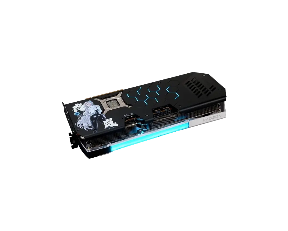 Видеокарта PowerColor Radeon RX 9070 XT HELLHOUND OC REVA EDITION 16GB GDDR6 6