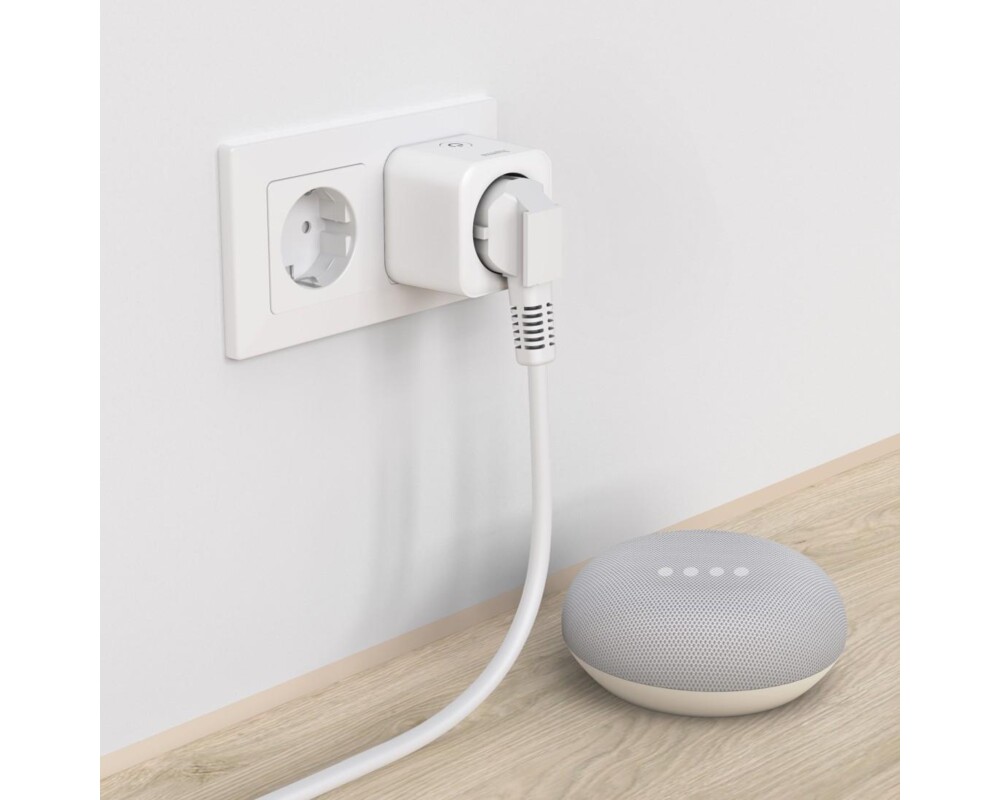 Умен контакт HAMA Смарт мини контакт, Wi-Fi, Гласов контрол, 3680 W 7