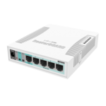 <span>Switch (Комутатор)</span> Суич MikroTik RB260GS CSS106-5G-1SR2, 10/100/1000Mbit, 128 KB, PoE, SwOS <span class='catalog-num-in-name'>RB260GS</span> - 
