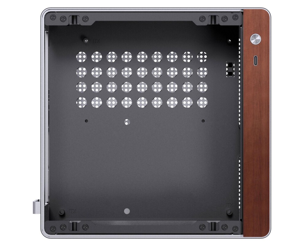 Кутия Jonsbo NV10 Mini ITX - Silver 6