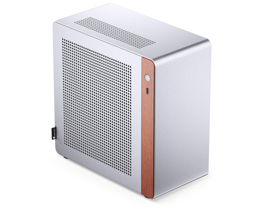 Кутия Jonsbo NV10 Mini ITX - Silver 2