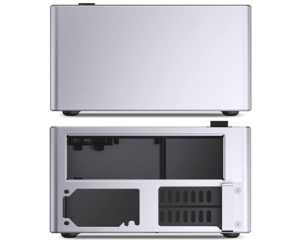 Кутия Jonsbo NV10 Mini ITX - Silver 8