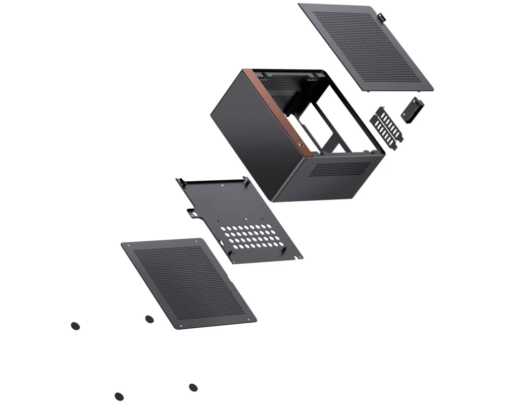 Кутия Jonsbo NV10 Mini ITX - Black 10