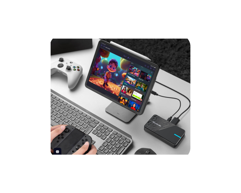 TV тунер/видео устройство AVerMedia Външен кепчър StreamLine MINI Plus 2