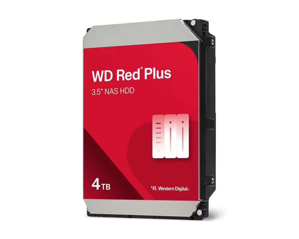 Твърд диск WD Red Plus 4TB SATA 6Gb 4
