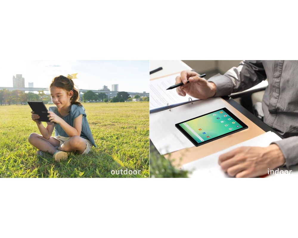 Електронна книга Таблет и Hanspreee Lumo Paper 7.8", 64 GB, в комплект с калъф Smart Folio 10