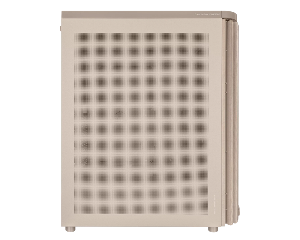 Кутия ASUS ProArt PA401 Wood Edition Beige - Mesh Panel 6