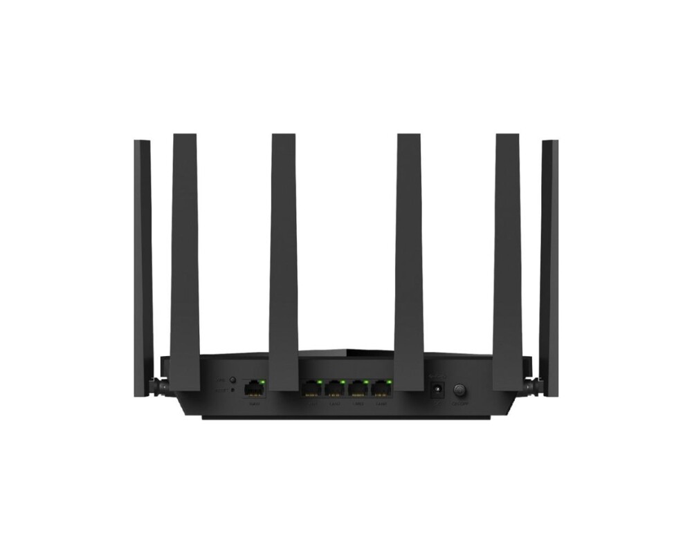 Рутер Cudy BE6500 2.5Ghz Gigabit Dual Band Wi-Fi 7, 1x1Gbps WAN порт,4x10/100/1000, 6x5dBi антени, черен 2