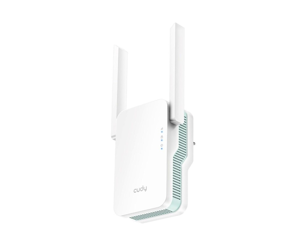 Безжичен усилвател Безжичен усилвател Range Extender / AP Cudy RE1500 WiFI5 , AC1200, 1x10/100 Gigabit Ethernet Port 4