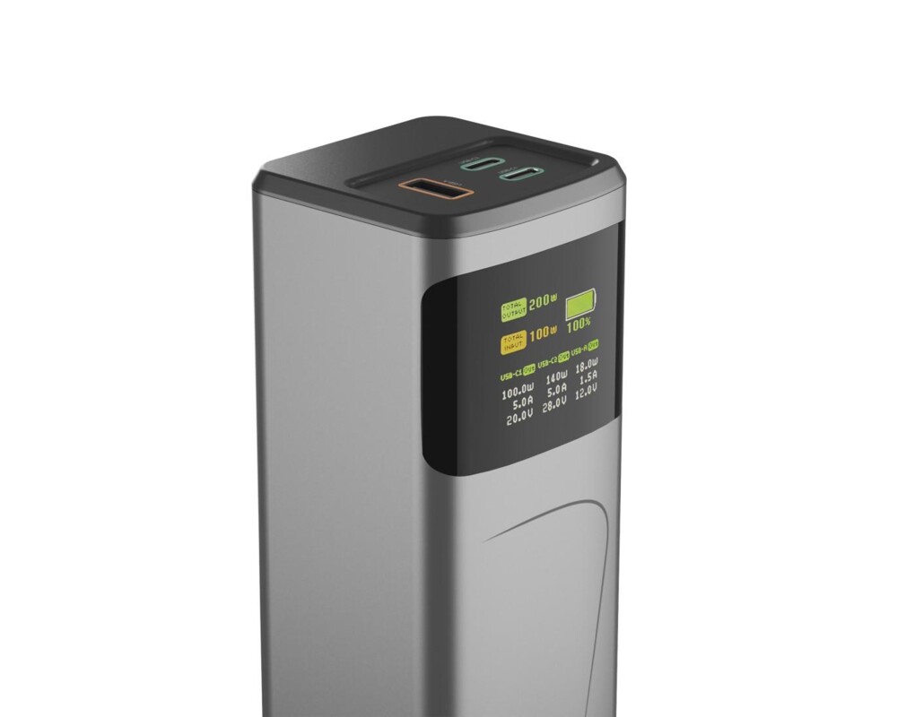 Външна батерия HAMA Външна батерия „High Power“, 200 W, 24000 mAh, 2x USB-C, USB-A, бързо зареждане 13