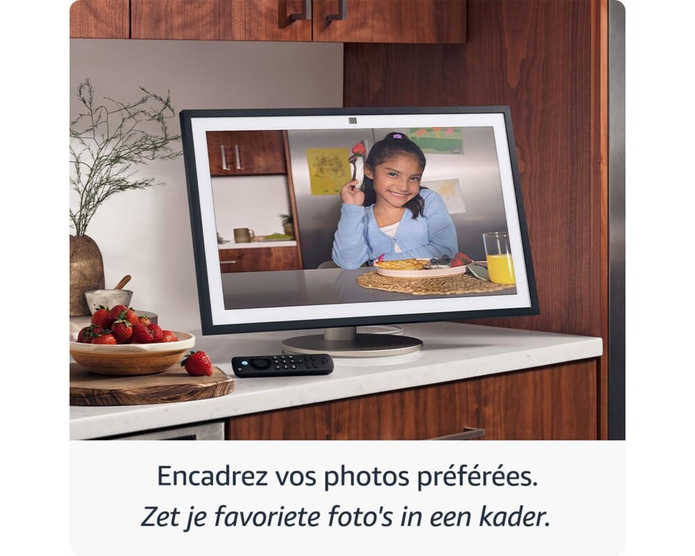 Тонколони Amazon Echo Show 21 Smart display 21" FHD + Fire TV , Alexa, дисплей за визуализация 4