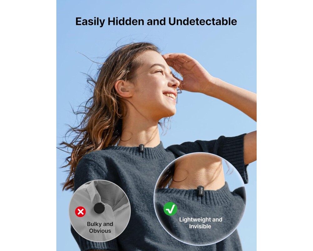 Микрофон Безжична микрофонна система BOYA Mini 2-02 с USB-C 3