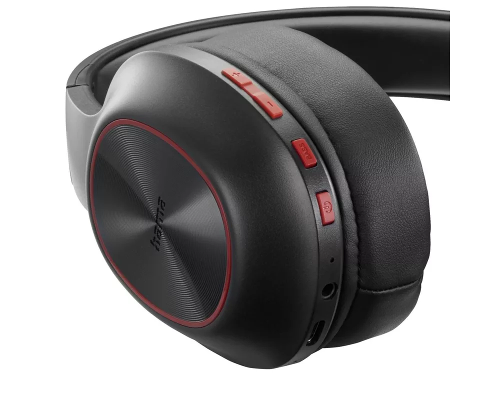 Слушалки HAMA Блутут Слушалки "Spirit Calypso III", Over-Ear, Bass Boost, Foldable, черен 9