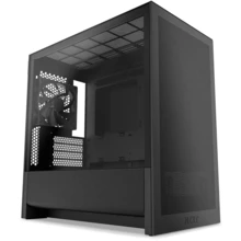  NZXT H3 Flow 2025 Micro-ATX Tower - Black 874965 H31FB-01 на топ цена - PIC.bg