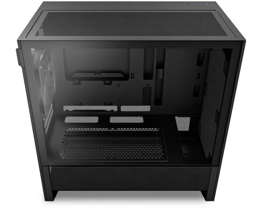 Кутия NZXT H3 Flow 2025 Micro-ATX Tower - Black 5