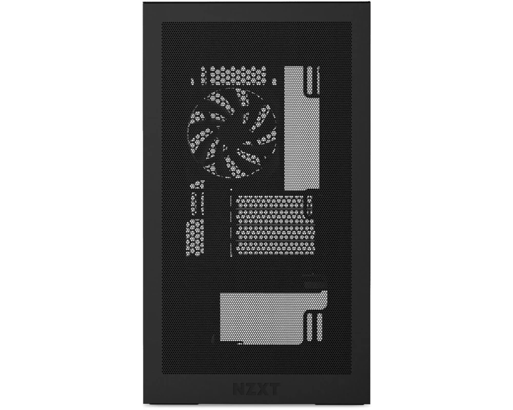 Кутия NZXT H3 Flow 2025 Micro-ATX Tower - Black 4