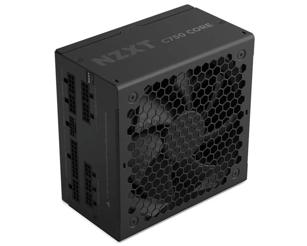 Захранване NZXT C750 Core 750W 80+ Gold ATX 3.1 PCIe 5.1 - Fully Modular 3
