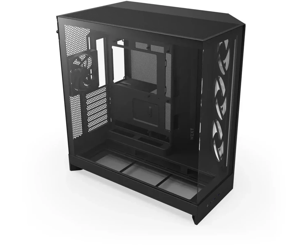 Кутия NZXT H9 Flow RGB Dual-Chamber - Black 4