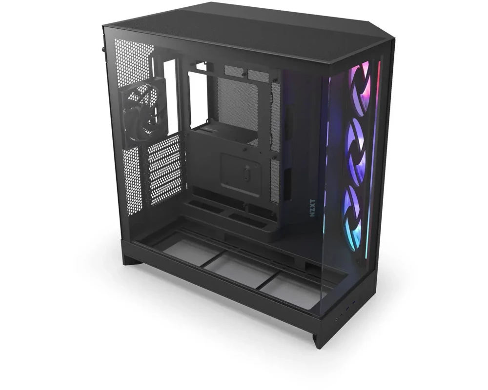 Кутия NZXT H9 Flow RGB Dual-Chamber - Black 3
