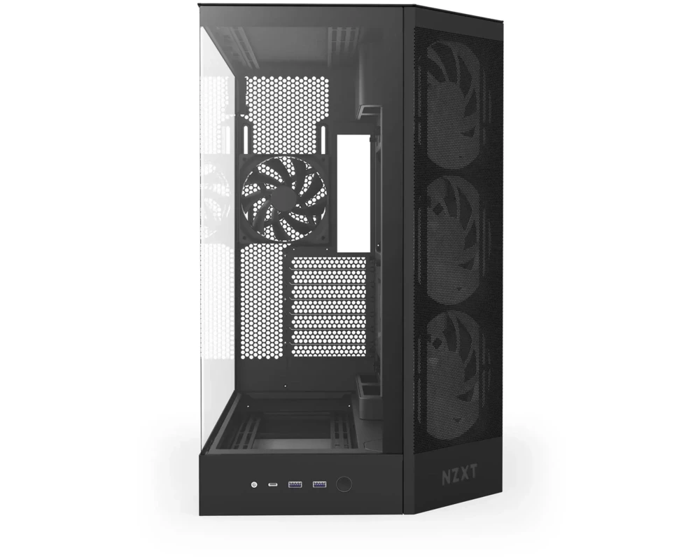 Кутия NZXT H9 Flow RGB Dual-Chamber - Black 5