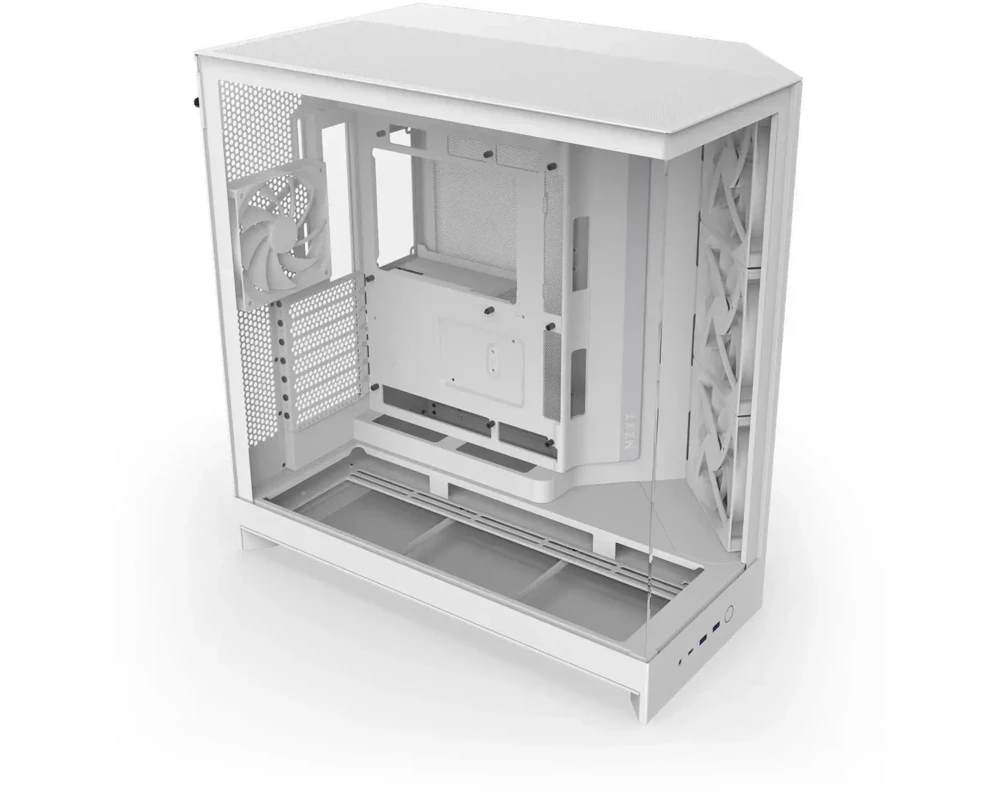 Кутия NZXT H9 Flow Dual-Chamber - White 4