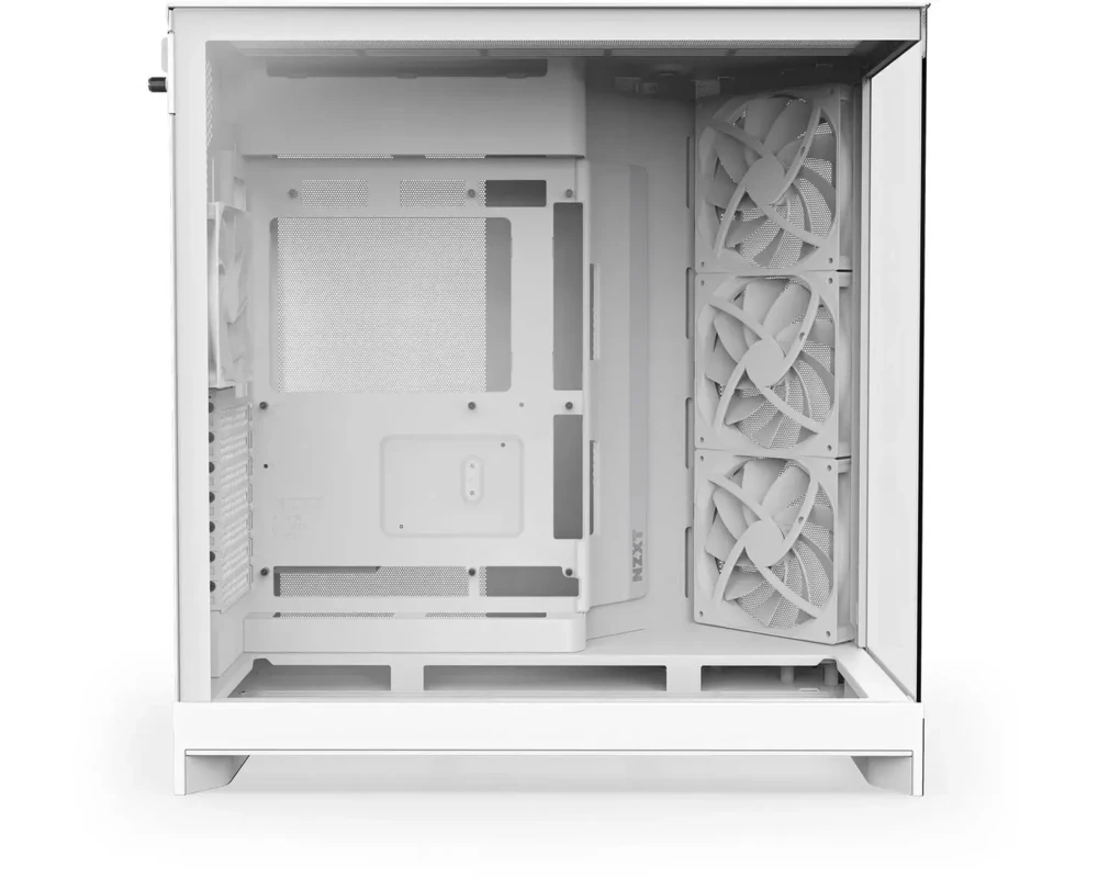 Кутия NZXT H9 Flow Dual-Chamber - White 5