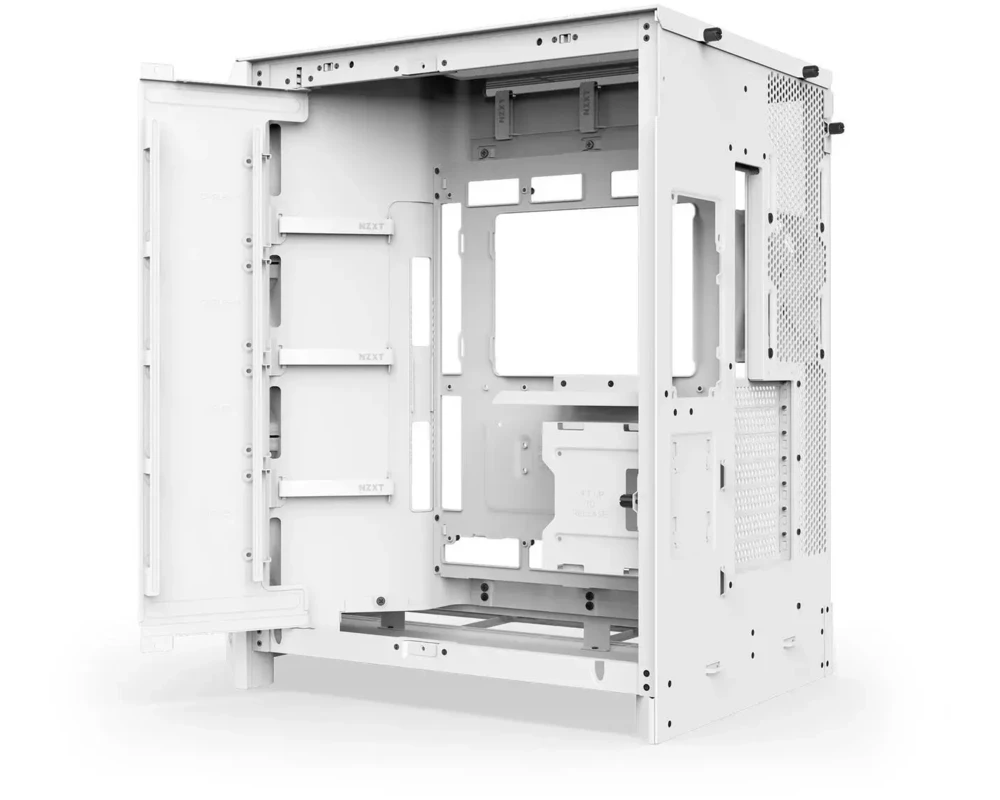 Кутия NZXT H9 Flow Dual-Chamber - White 6