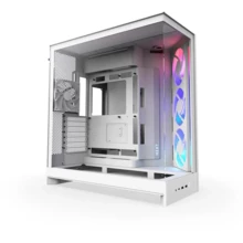  NZXT H9 Flow RGB Dual-Chamber - White 875126 H92FW-R1 на топ цена - PIC.bg