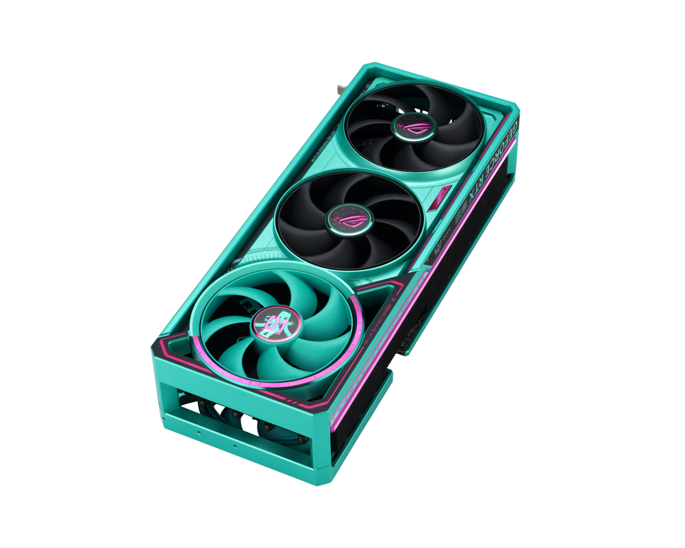 Видеокарта ASUS ROG ASTRAL RTX 5080 OC 16GB GDDR7 Hatsune Miku Edition 2