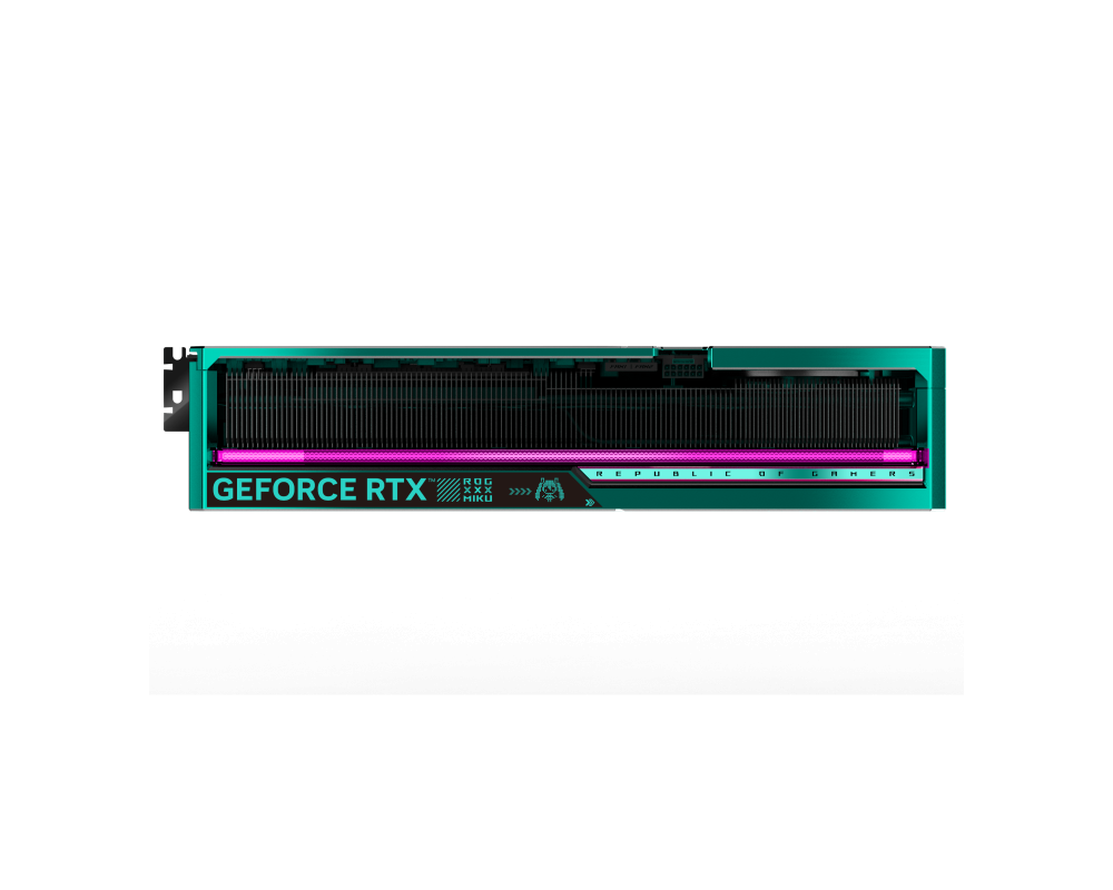 Видеокарта ASUS ROG ASTRAL RTX 5080 OC 16GB GDDR7 Hatsune Miku Edition 3