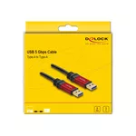 Кабел Delock Cable USB 3.2 Type-A male > USB 3.0 Type-A male 3 m metal 4